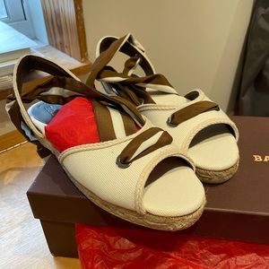 NWT Bally’s Espadrilles 7.5